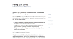 Desktop Screenshot of flyingcatmedia.com